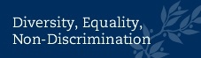Diversity, Equality and Non-Discrimination